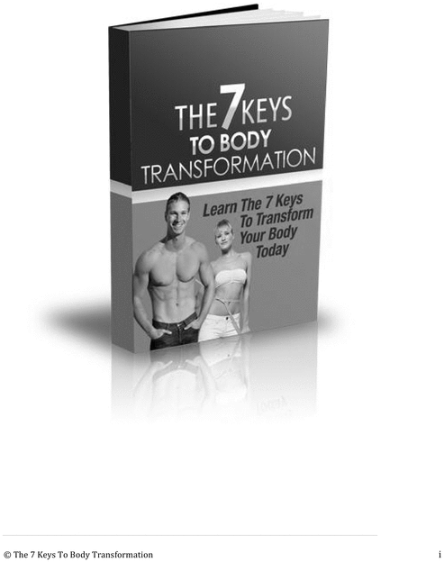 Product picture 7 Key Body Transformers